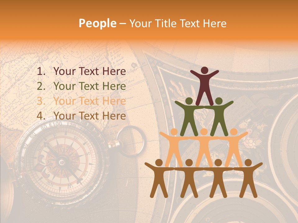 Explore South Paper PowerPoint Template