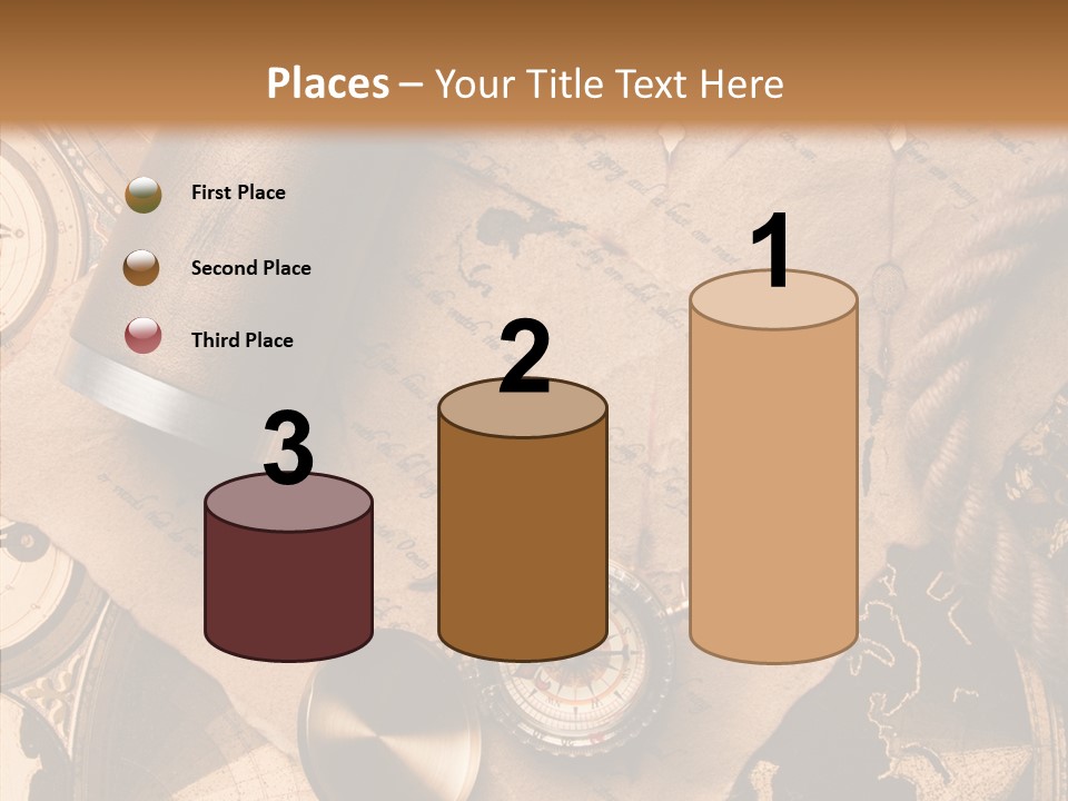 Old Treasure Map PowerPoint Template