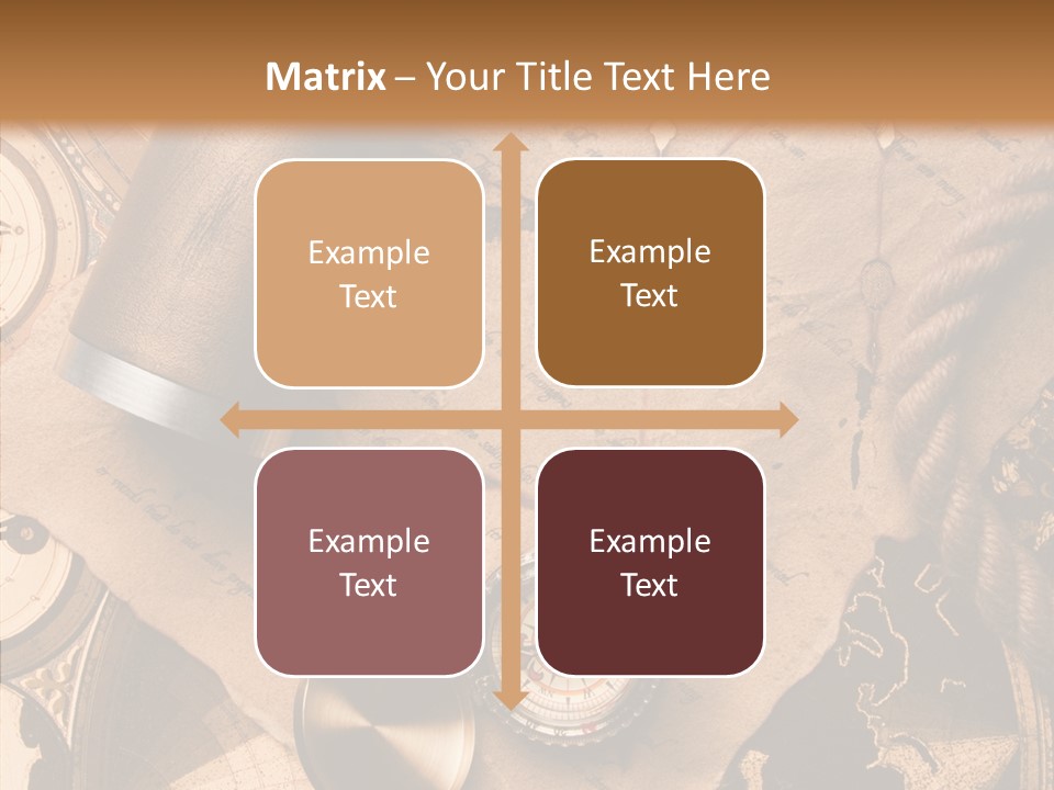 Old Treasure Map PowerPoint Template