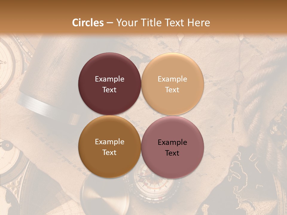 Old Treasure Map PowerPoint Template