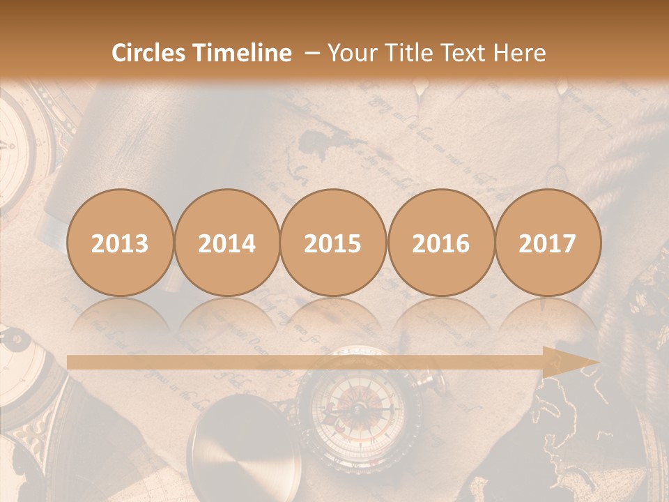 Old Treasure Map PowerPoint Template