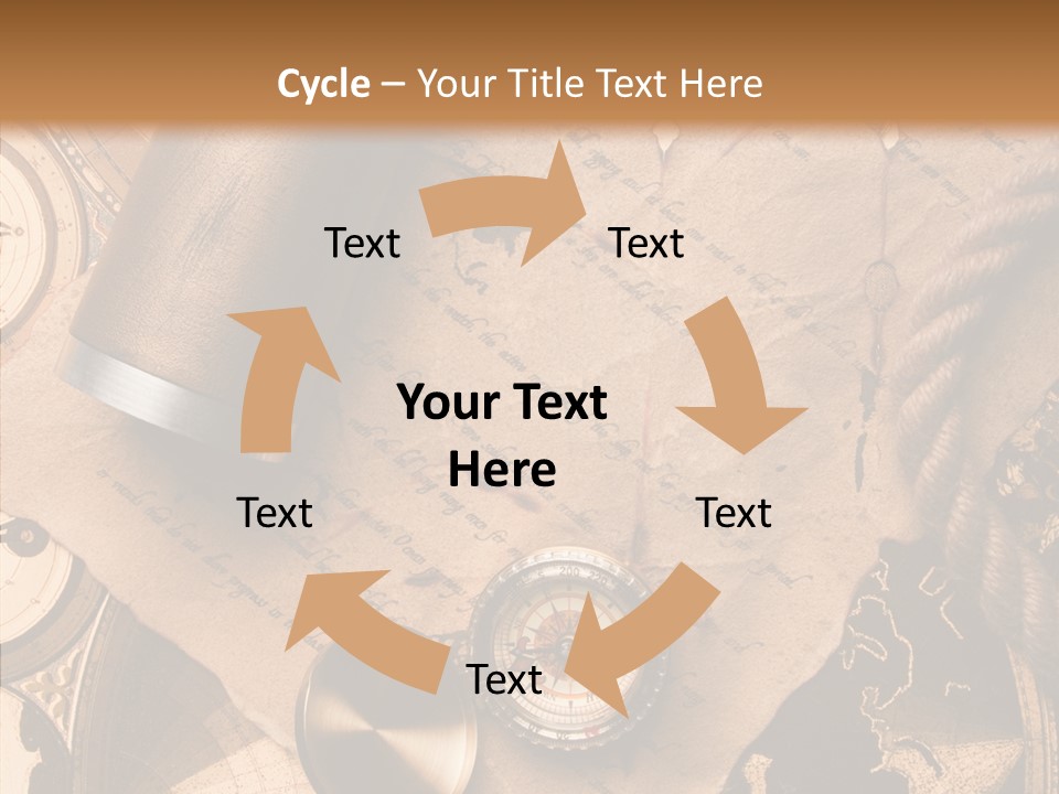 Old Treasure Map PowerPoint Template