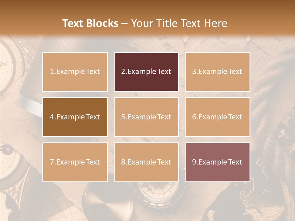 Old Treasure Map PowerPoint Template