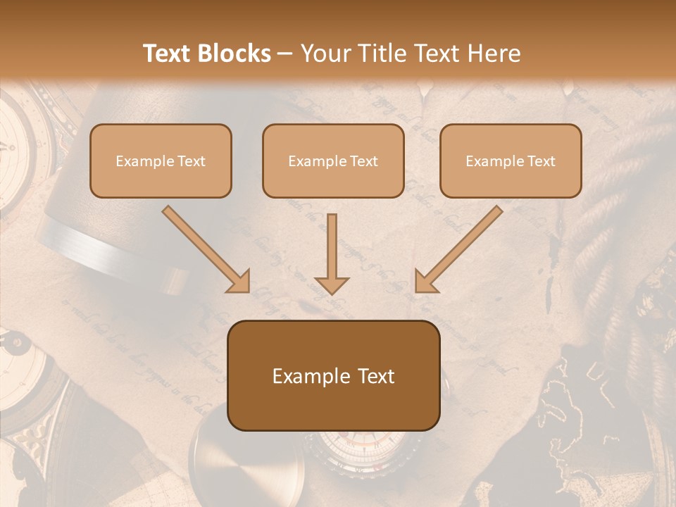 Old Treasure Map PowerPoint Template