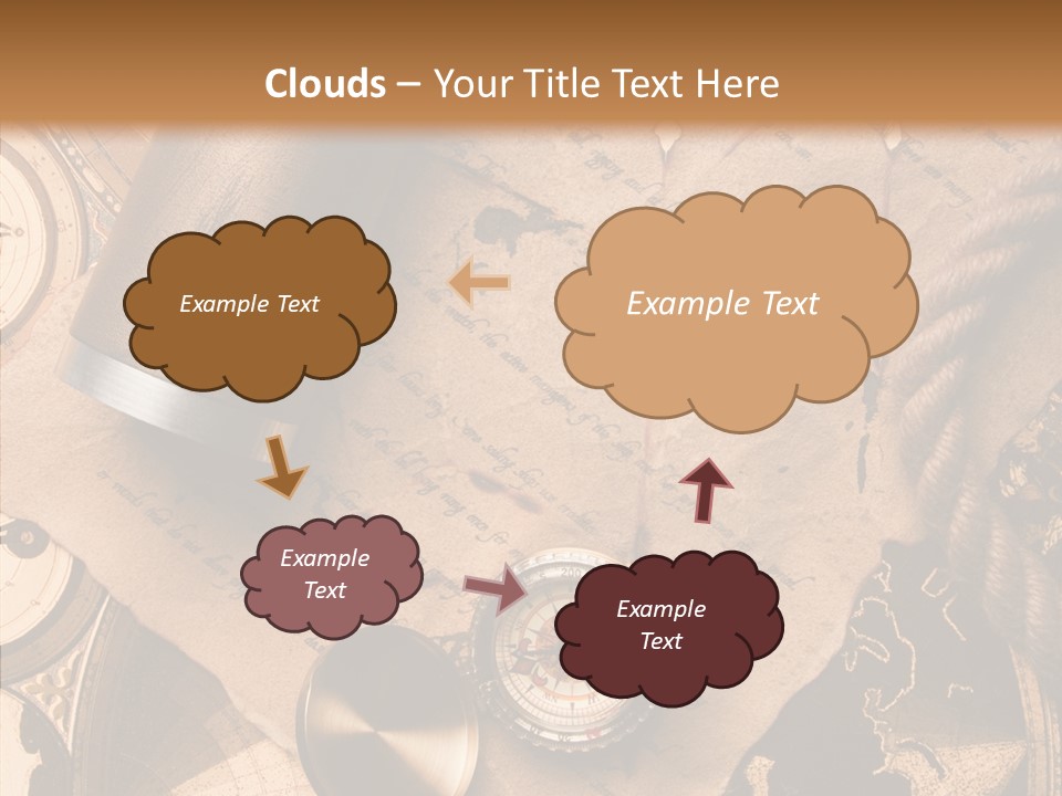 Old Treasure Map PowerPoint Template