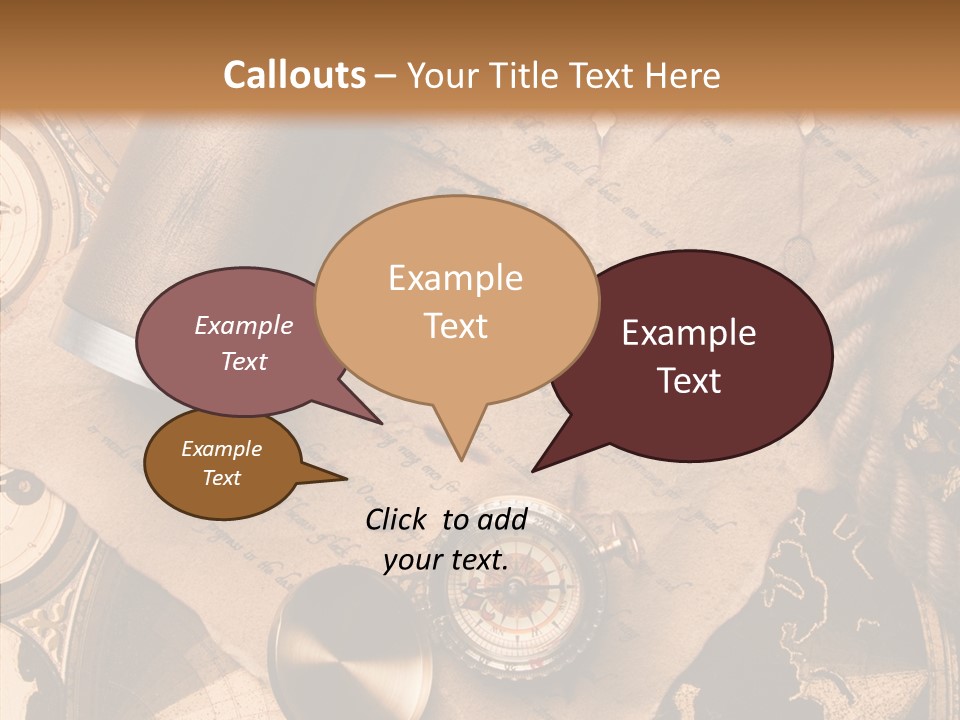 Old Treasure Map PowerPoint Template