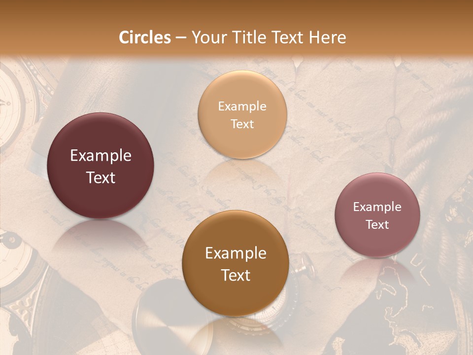 Old Treasure Map PowerPoint Template