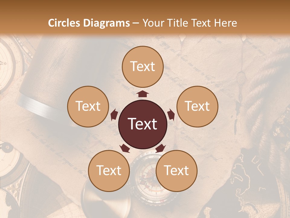 Old Treasure Map PowerPoint Template