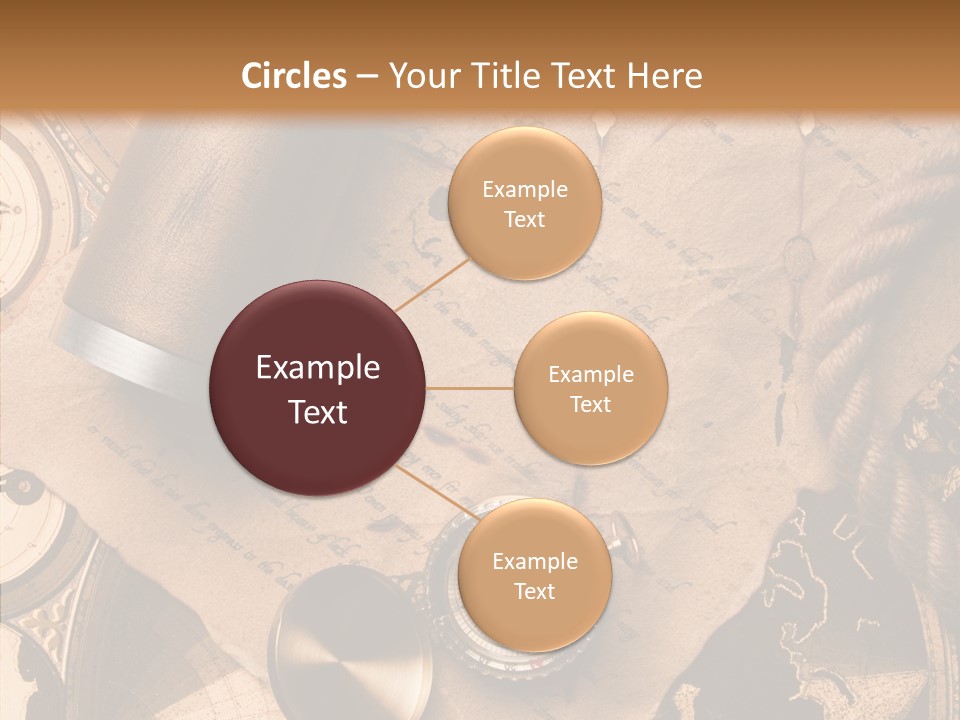 Old Treasure Map PowerPoint Template