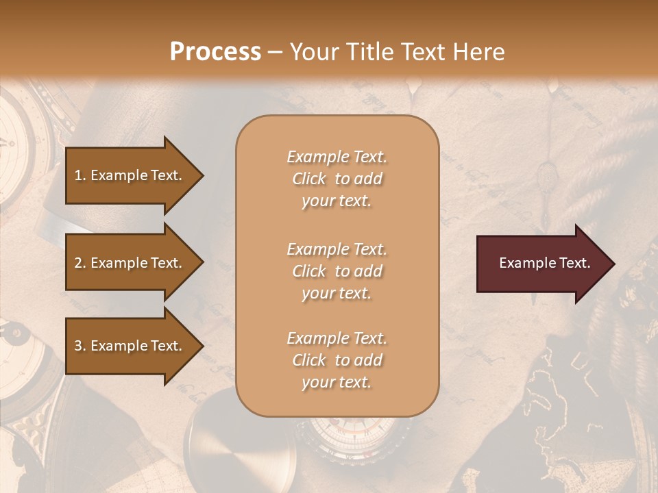 Old Treasure Map PowerPoint Template