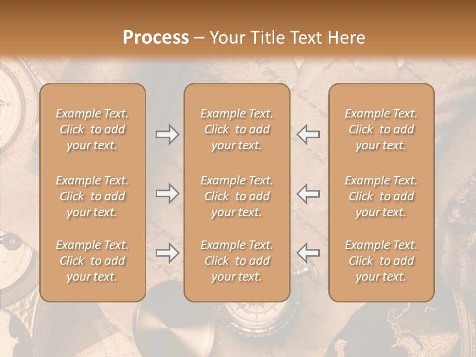 Old Treasure Map PowerPoint Template