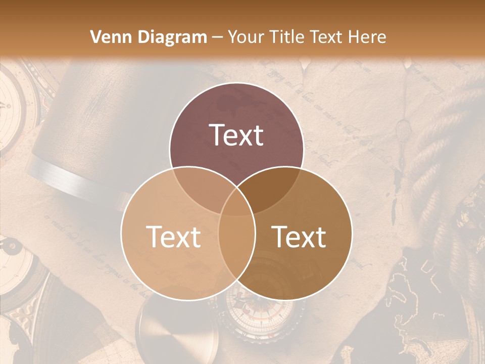 Old Treasure Map PowerPoint Template