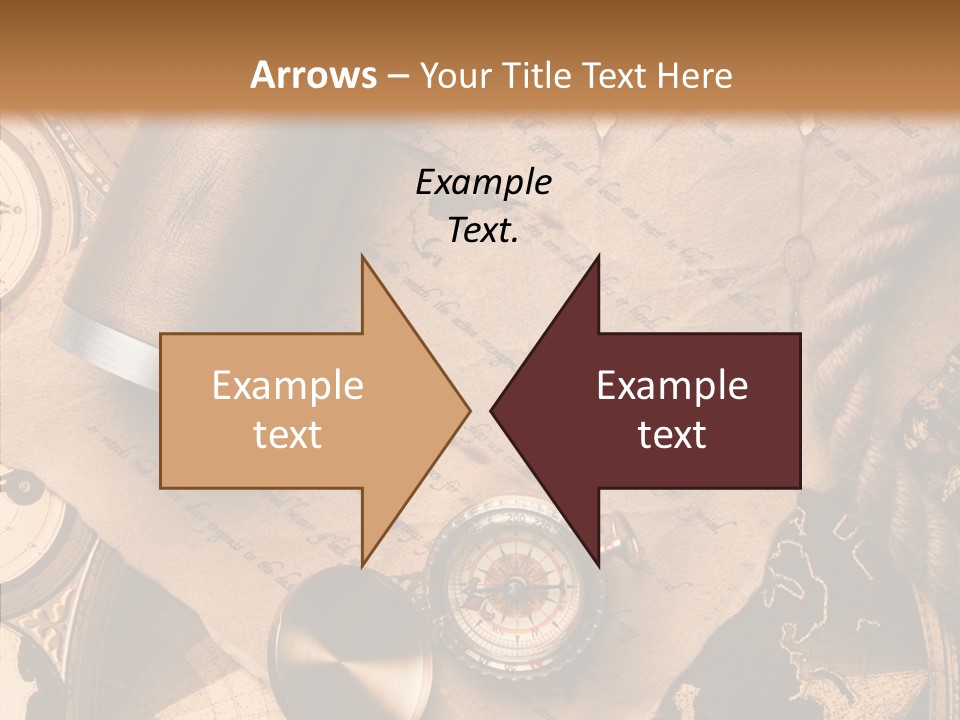 Old Treasure Map PowerPoint Template