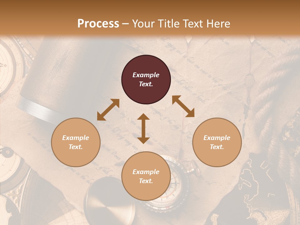 Old Treasure Map PowerPoint Template