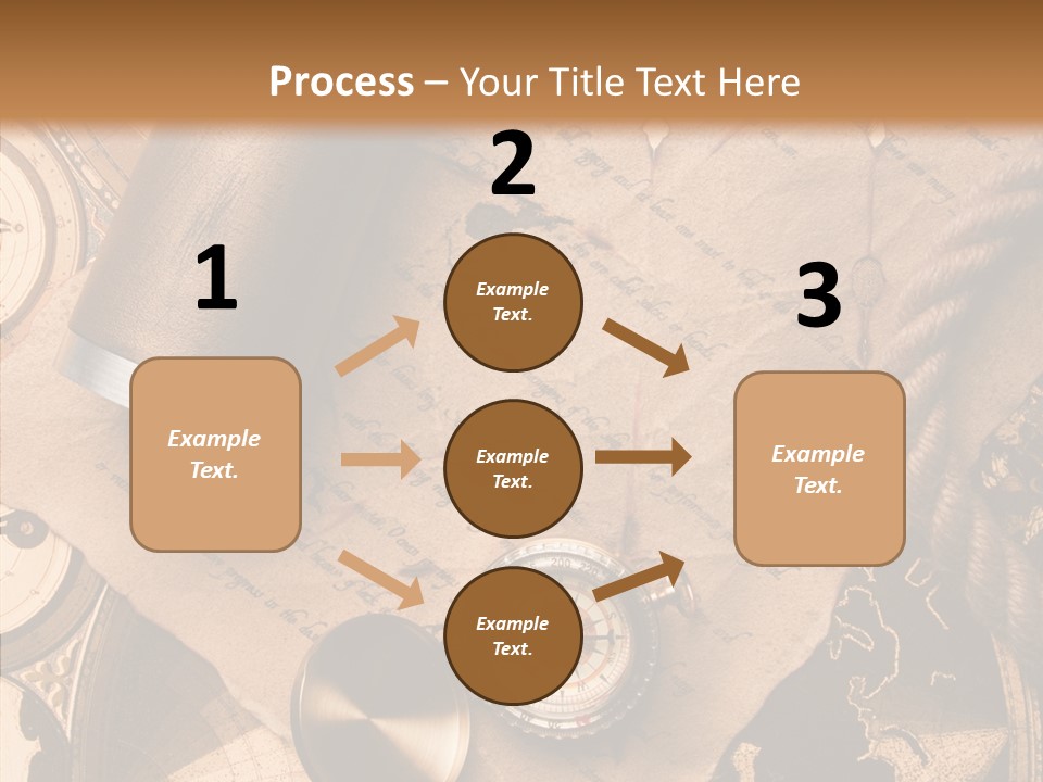 Old Treasure Map PowerPoint Template