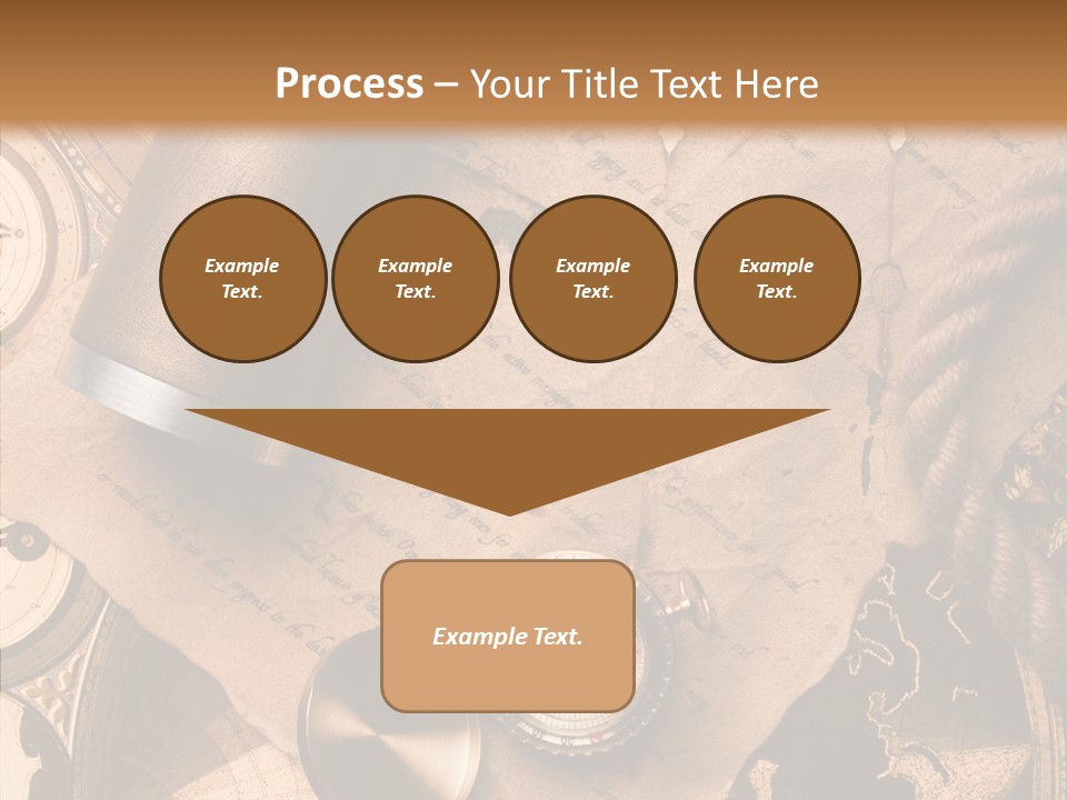 Old Treasure Map PowerPoint Template
