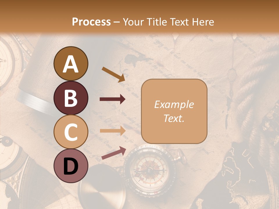 Old Treasure Map PowerPoint Template