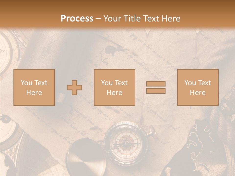 Old Treasure Map PowerPoint Template