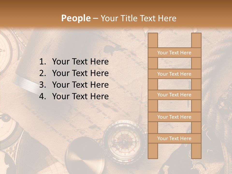 Old Treasure Map PowerPoint Template