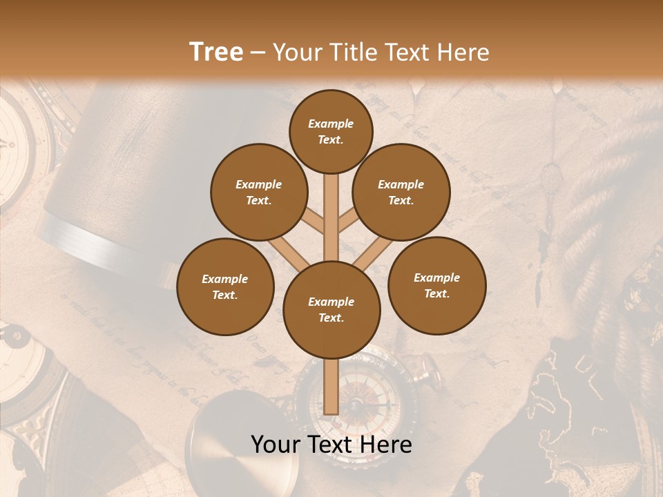 Old Treasure Map PowerPoint Template