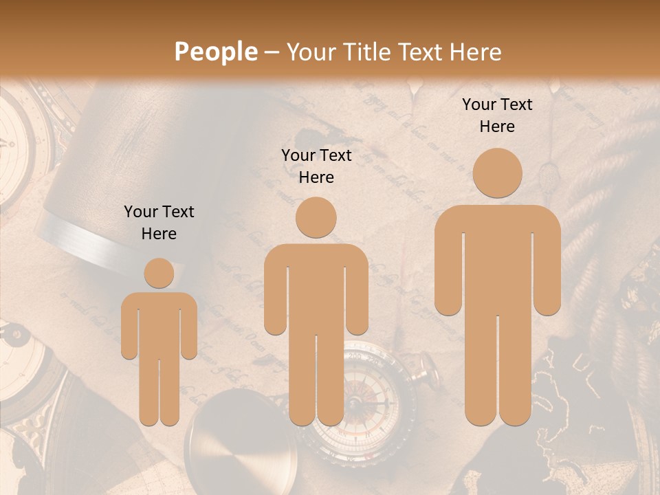 Old Treasure Map PowerPoint Template