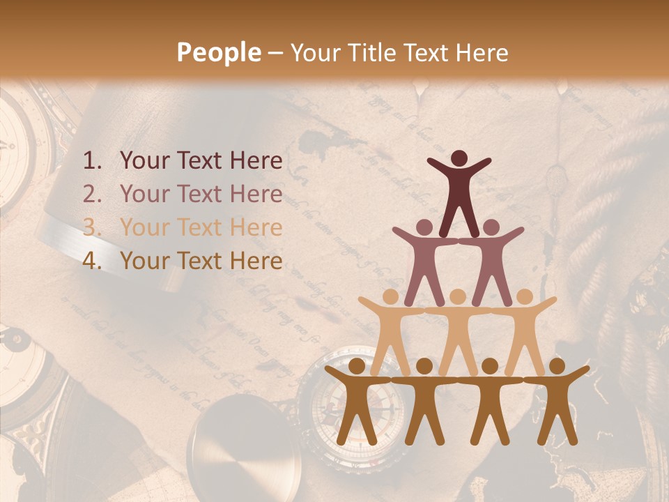 Old Treasure Map PowerPoint Template