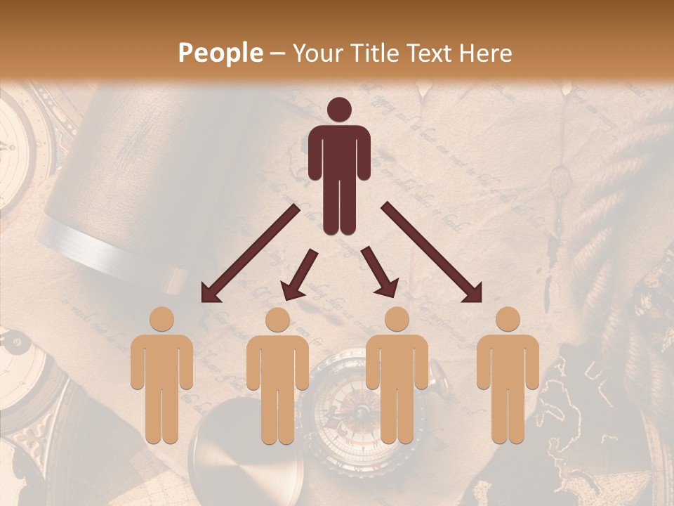 Old Treasure Map PowerPoint Template