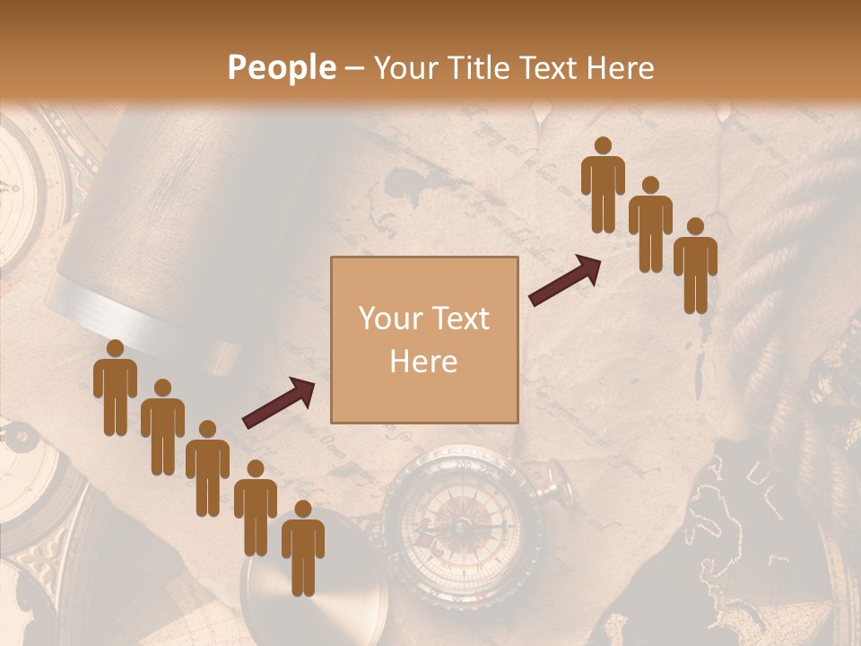 Old Treasure Map PowerPoint Template