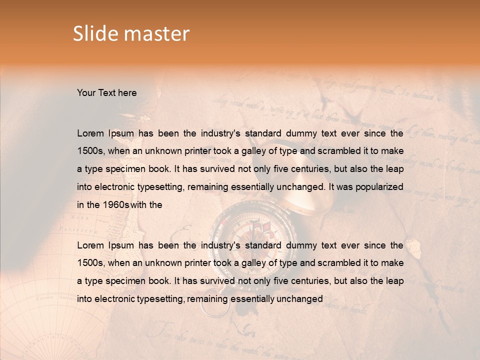 Old Maps PowerPoint Template