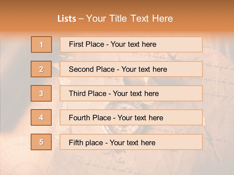 Old Maps PowerPoint Template