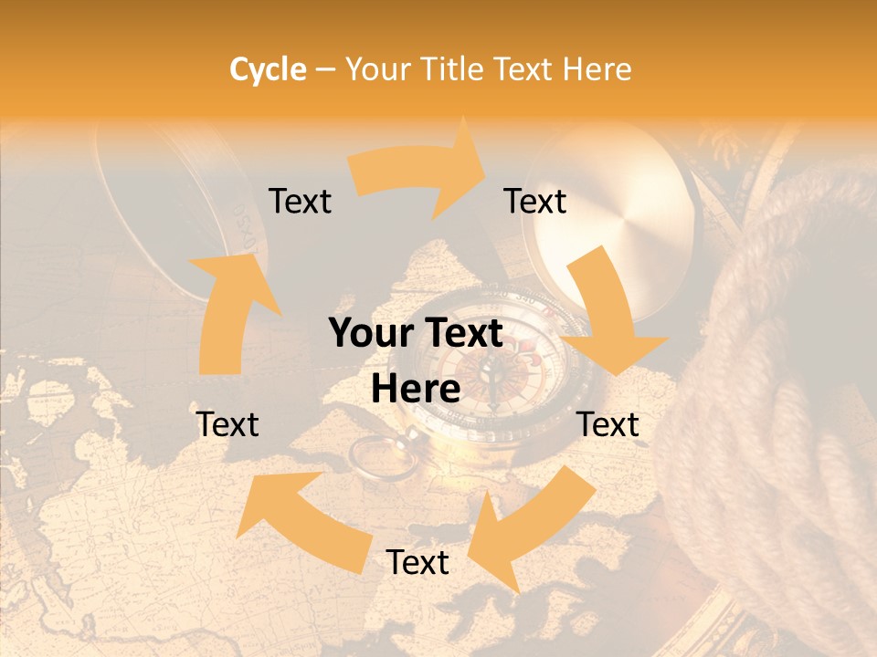 Old Navigation Maps PowerPoint Template