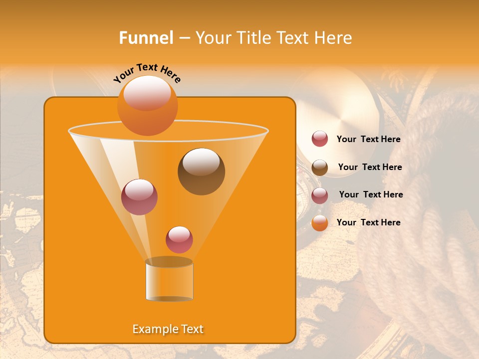 Old Navigation Maps PowerPoint Template