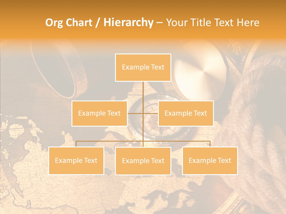 Old Navigation Maps PowerPoint Template