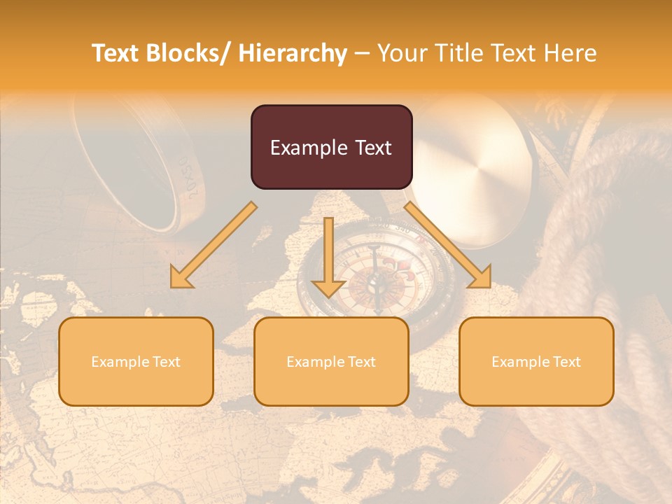 Old Navigation Maps PowerPoint Template