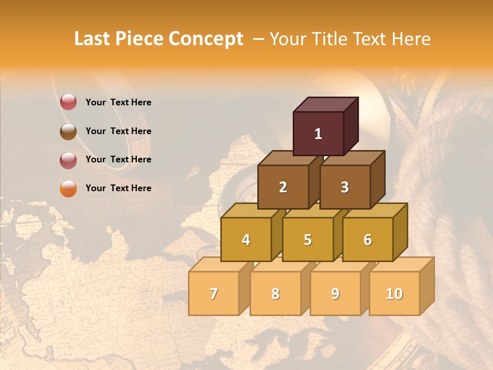 Old Navigation Maps PowerPoint Template