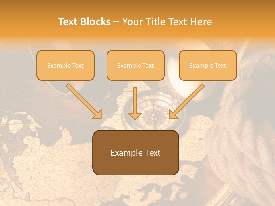 Old Navigation Maps PowerPoint Template