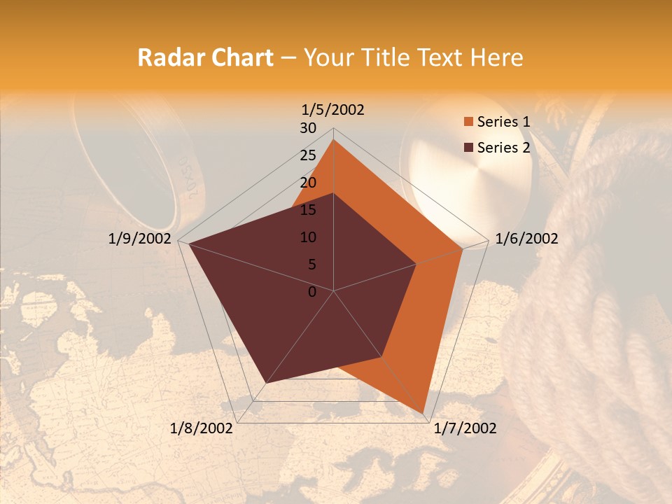 Old Navigation Maps PowerPoint Template