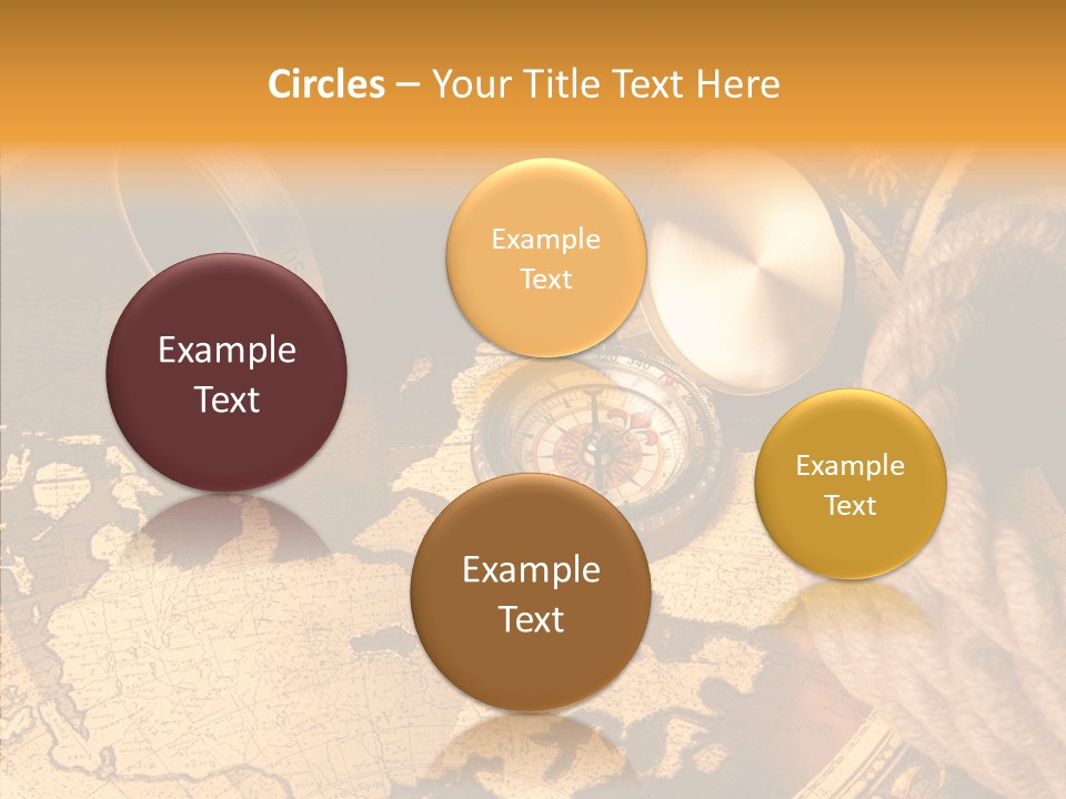 Old Navigation Maps PowerPoint Template