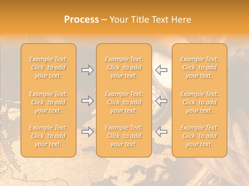 Old Navigation Maps PowerPoint Template