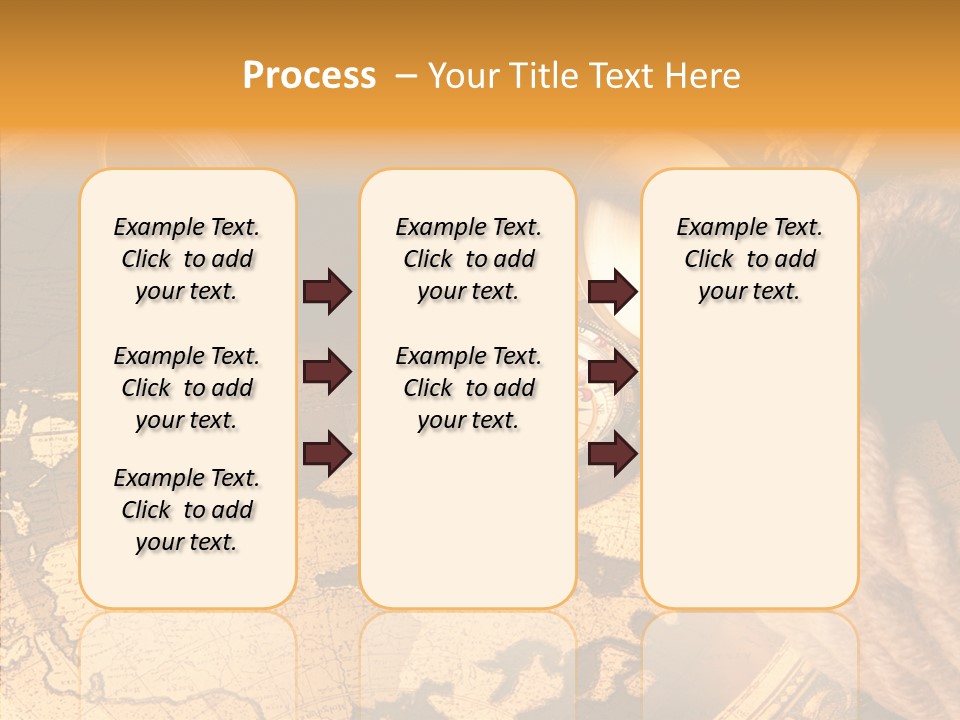 Old Navigation Maps PowerPoint Template