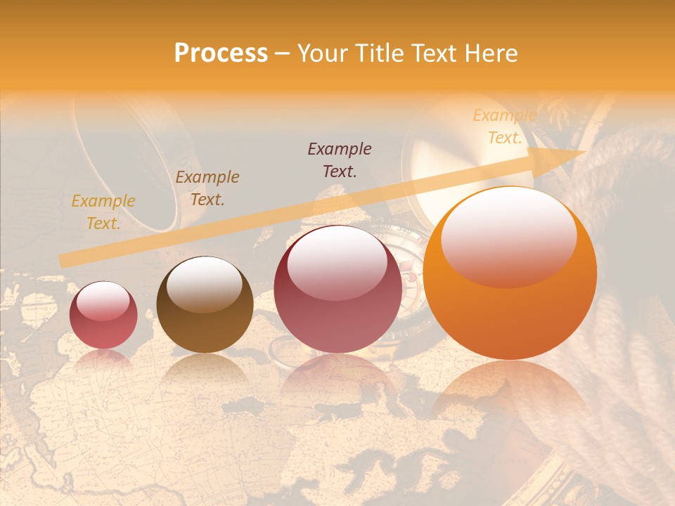 Old Navigation Maps PowerPoint Template