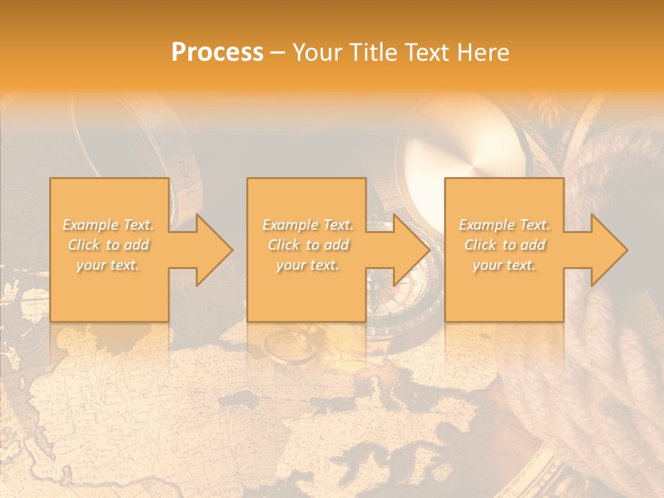 Old Navigation Maps PowerPoint Template