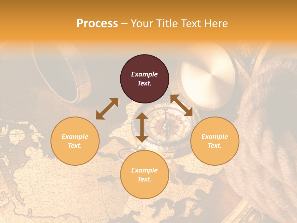 Old Navigation Maps PowerPoint Template