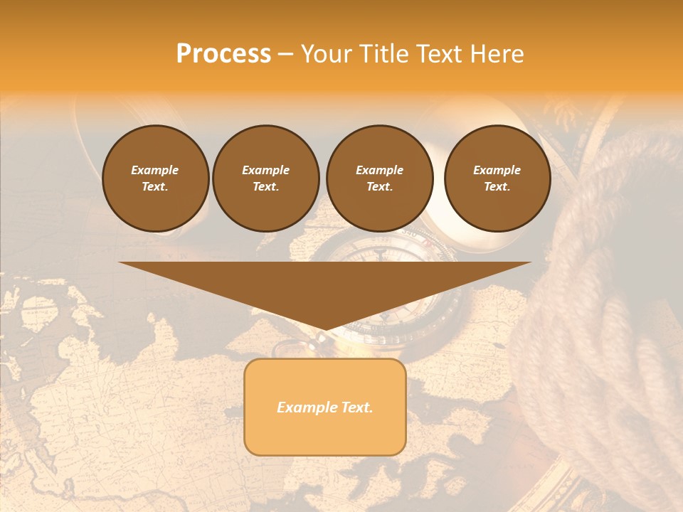 Old Navigation Maps PowerPoint Template