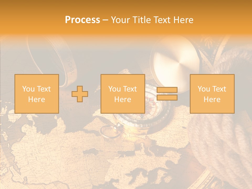 Old Navigation Maps PowerPoint Template