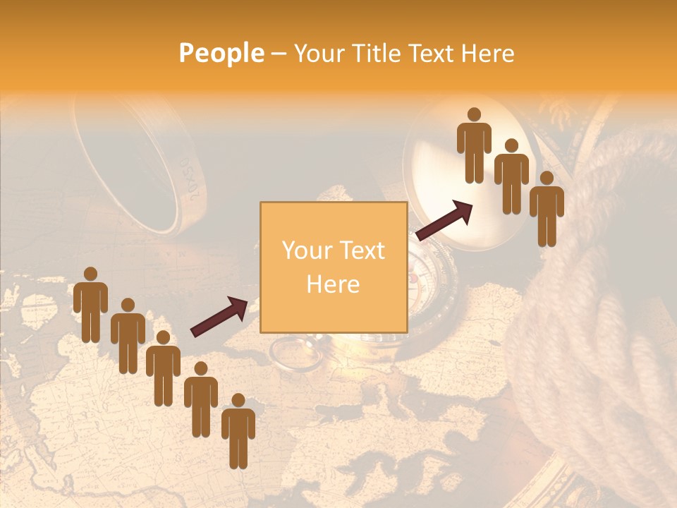 Old Navigation Maps PowerPoint Template