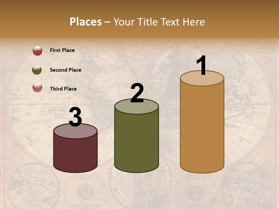 Old Map PowerPoint Template