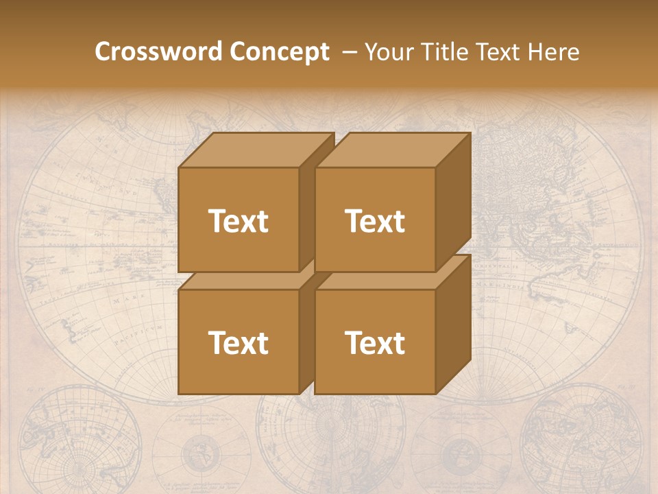 Old Map PowerPoint Template