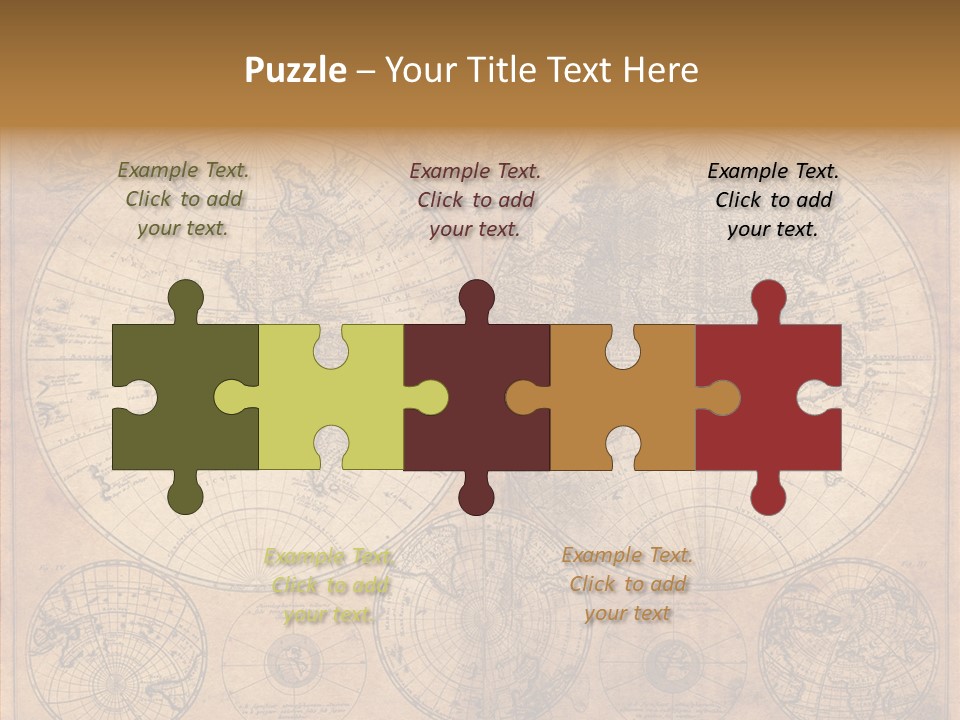 Old Map PowerPoint Template