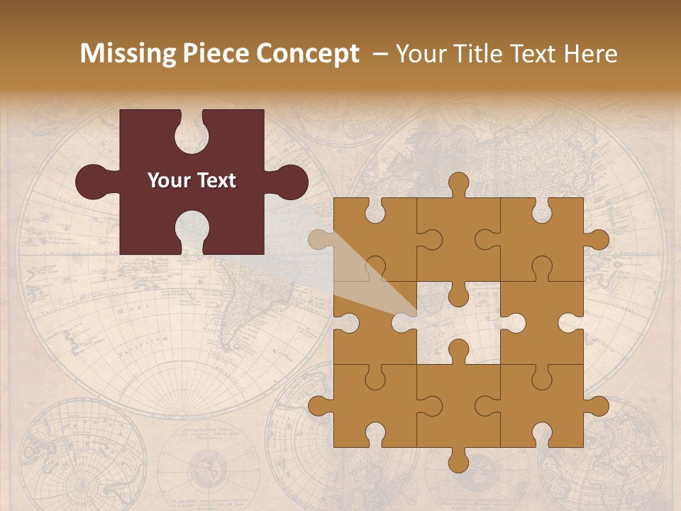 Old Map PowerPoint Template